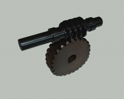 蝸輪，蝸桿副